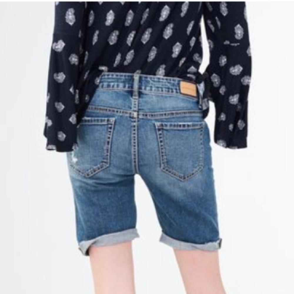 Aeropostale NWT Bermuda jean shorts - Picture 3 of 4